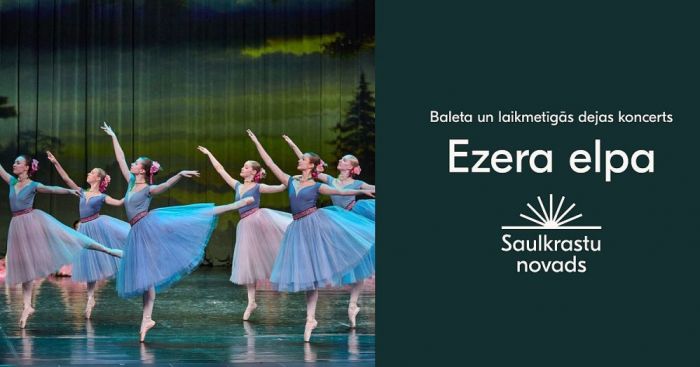 29.VI Baleta un laikmetīgās dejas koncerts &quot;Ezera elpa&quot; Pabažos