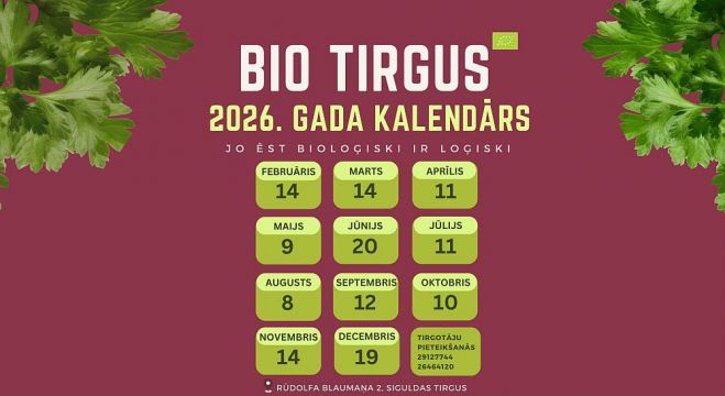 14.II Bio tirgus diena Siguldā