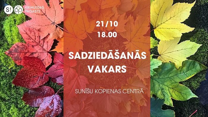 21.X Sadziedāšanās vakars Sunīšos