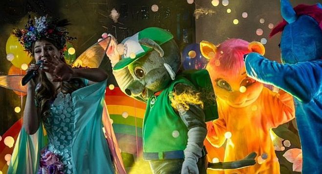 27.I Muzikāla izrāde ģimenēm "Ķepu patruļa poniju Pasaku dārzā" Baldonē