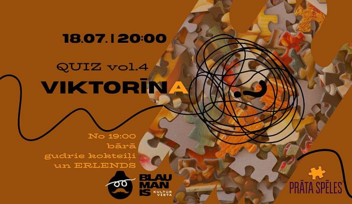 18.VII Viktorīna &quot;QUIZ vol4&quot; Siguldā