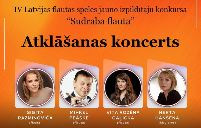 16.IV Jauno izpildītāju konkursa "Sudraba flauta" atklāšanas koncerts Jaunmārupē