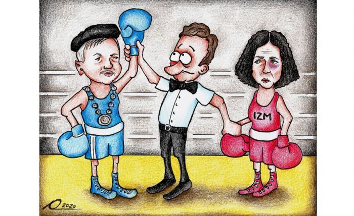 Karikatūra - Aigars Lapiņš