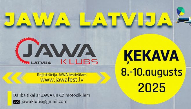 8.VIII &quot;Jawa&quot; festivāls Ķekavas novadā