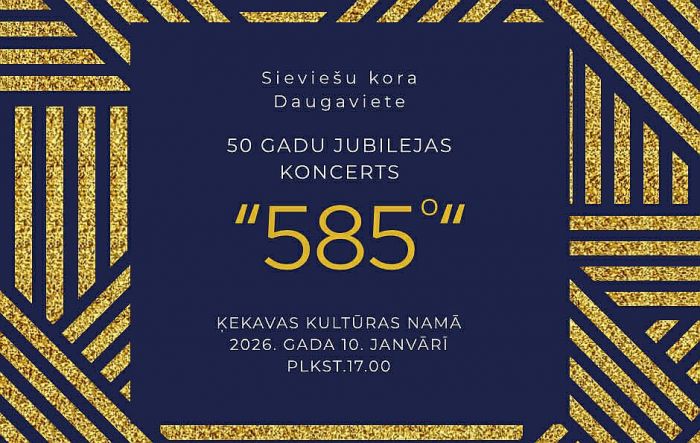 10.I Sieviešu kora "Daugaviete" jubilejas koncerts Ķekavā