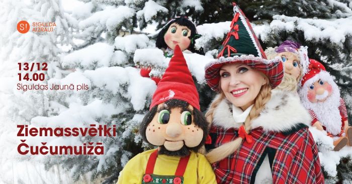 13.XII Uzvedums bērniem &quot;Ziemassvētki Čučumuižā&quot; Siguldā