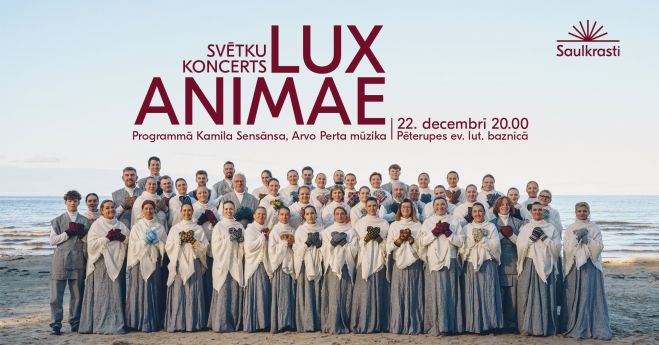22.XII Svētku koncerts "Lux animae" Saulkrastos