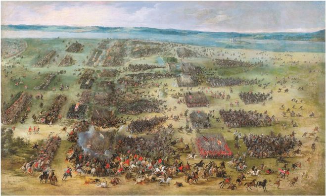 P. Snayers 1619.gada glezna &quot;Salaspils kauja. 1605&quot;. Foto - A. Lukšenas, &quot;La Fondation de France&quot;