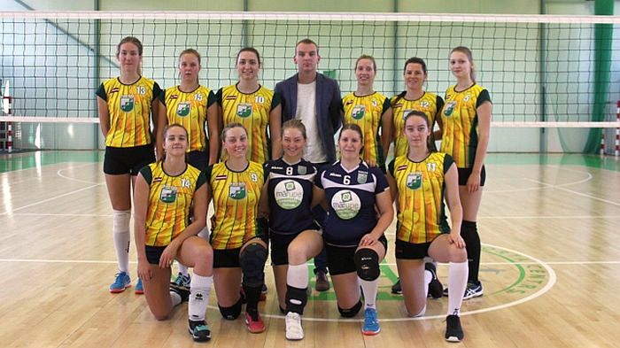 Mārupes volejbolistes apspēlē "Babīti" un iekļūst Latvijas kausa izcīņas finālā