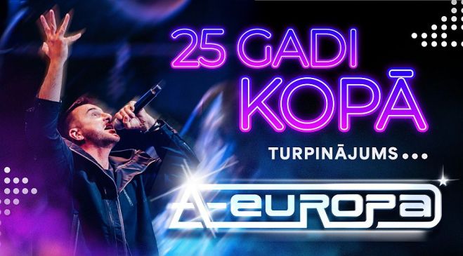 28.XI Grupas "A-Europa" jubilejas koncerts "Turpinājums" Ulbrokā