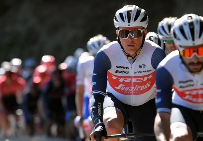 Foto - no &quot;Trek-Segafredo&quot; komandas arhīva