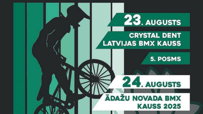 23.-24.VIII Latvijas BMX kausa piektais posms un &quot;Ādažu novada BMX kauss&quot; Kadagā