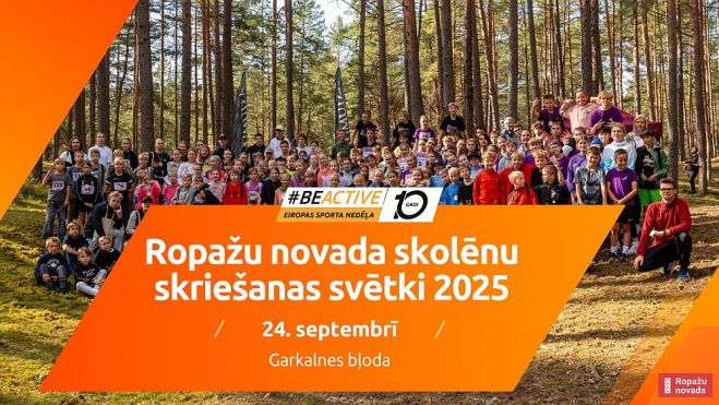 24.IX Ropažu novada skolēnu skriešanas svētki Garkalnē