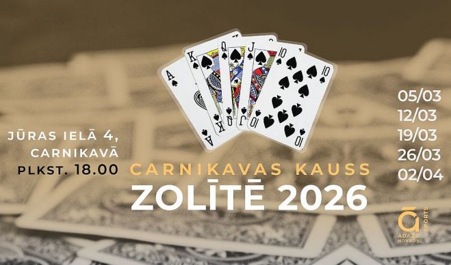 5.III Carnikavas kausa izcīņas zolītē pirmais posms Carnikavā