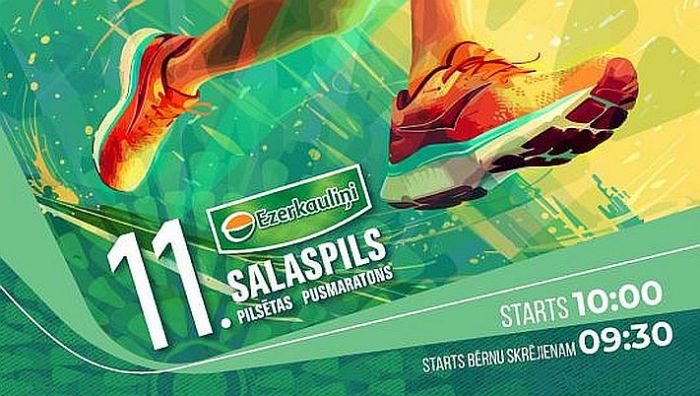 11.V "Ezerkauliņi" Salaspils pusmaratons