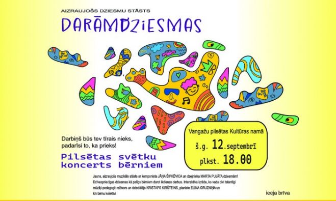 12.IX Dziesmu stāsts &quot;Darāmdziesmas&quot; Vangažos