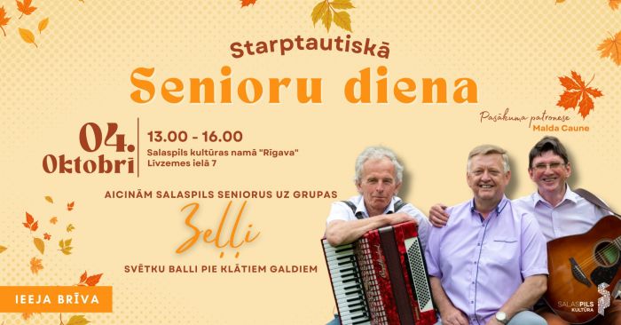 4.X Senioru dienai veltīta balle Salaspilī
