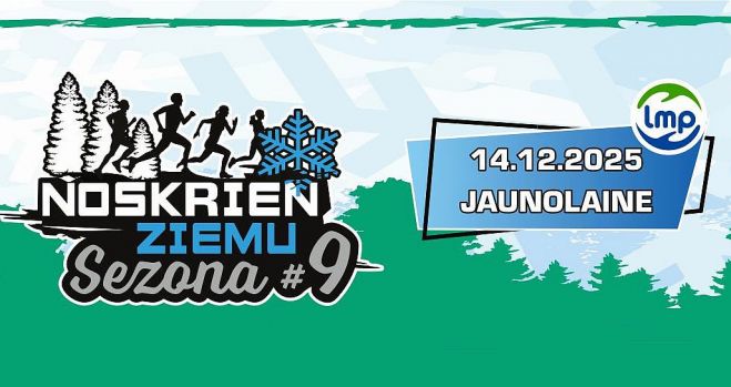 14.XII Sacensību seriāla &quot;Noskrien zienu&quot; otrais posms Jaunolainē