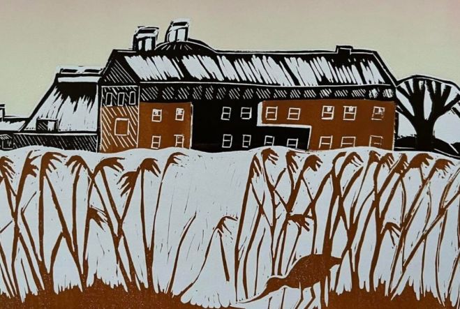 7.II Grafikas studijas "Estampa" nodarbība Zvejniekciemā