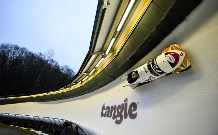 Attēls rakstam: Kalendas bobsleja divnieku ekipāža Siguldā ieņem septīto vietu (papildināta)