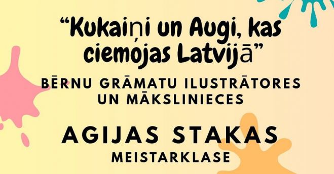 2.X Agijas Stakas meistarklase "Kukaiņi un augi, kas ciemojas Latvijā" Olainē