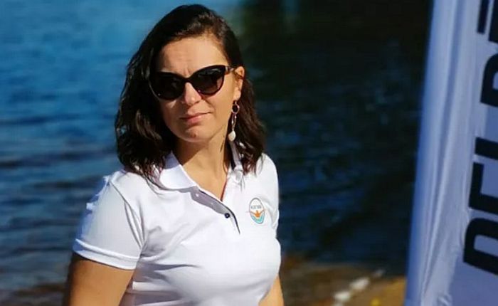 Biznesa attīstības un stratēģiskā konsultante, ilggadēja SIA “Olimpiskais sporta centrs” vadītāja, trīs dēlu mamma Zane Gemze ir arī viena no biedrības “Peldēt droši” dibinātājām un vadītājām. Foto - publicitātes