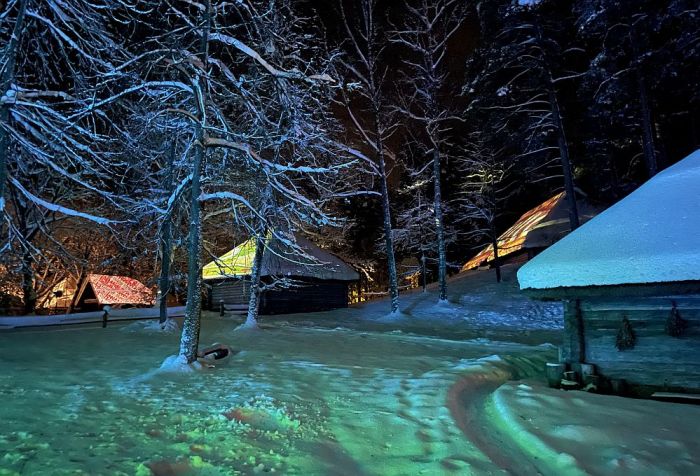 Attēls rakstam: No 19. decembra Brīvdabas muzejā būs Ziemassvētku gaismas taka