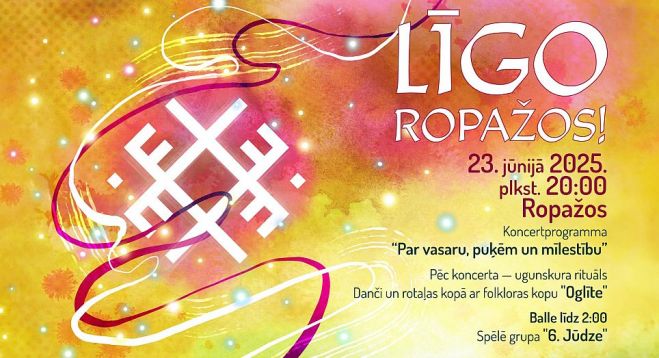 23.VI Līgo vakars Ropažos
