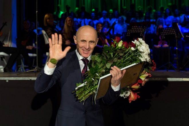 Mārupes novada domes apbalvojums “Goda raksts” tika pasniegts arī Mārupes vidusskolas direktoram Jānim Lagzdkalnam.