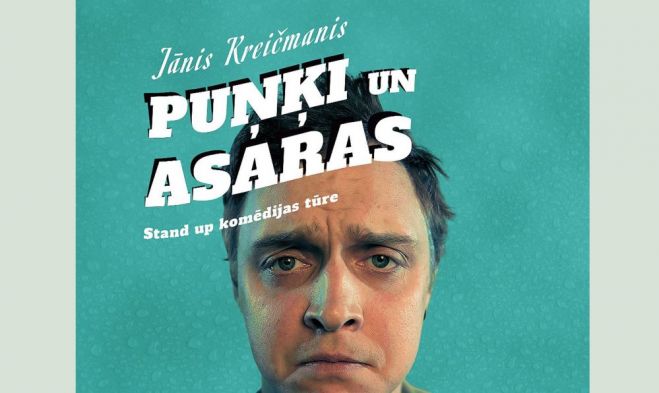 24.IX Jāņa Kreičmaņa stand-up komēdijas izrāde "Puņķi un asaras" Saulkrastos