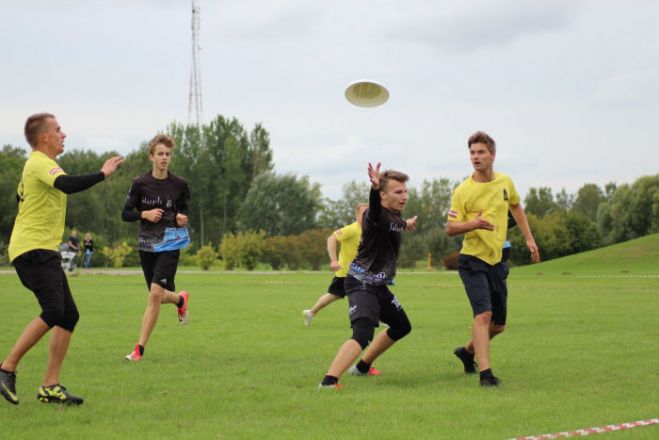 Salaspils frisbija komandas – labākās arī Baltijā