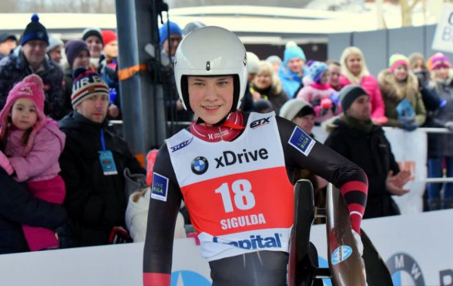 Siguldietis Bērziņš kļuvis par Pasaules kausa ieguvēju kamaniņu sportā jauniešiem