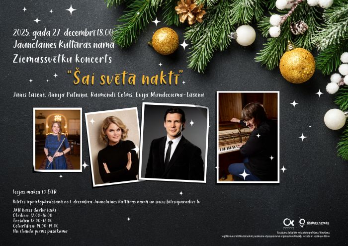 27.XII Koncerts "Šai svētā naktī" Jaunolainē