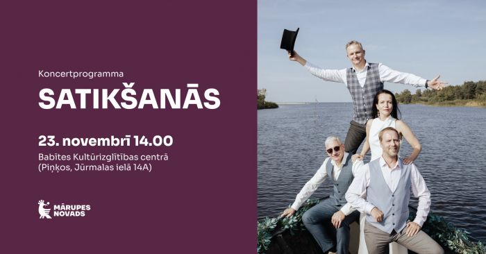 23.XI Koncertprogramma &quot;Satikšanās&quot; Piņķos
