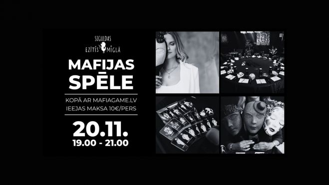 20.XI Mafijas spēle Siguldā