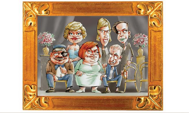Karikatūra – Vilnis Bulavs