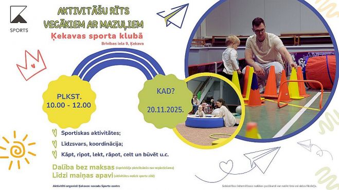 20.XI Aktivitāšu rīts vecākiem ar mazuļiem Ķekavā