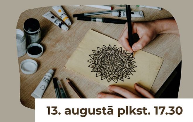 13.VIII Punktiņmandalu radošā darbnīca Carnikavā