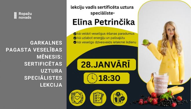 28.I Lekcija par veselīgu uzturu un dzīvesveidu Berģos