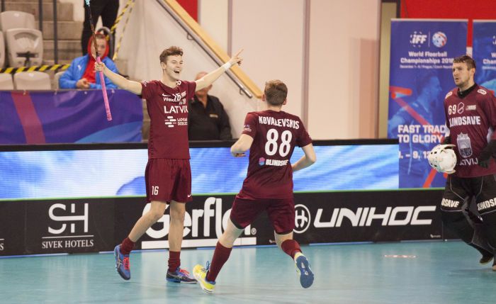 Latvijas florbolisti pasaules čempionātu noslēdz piektajā vietā