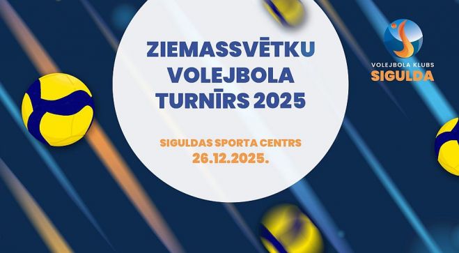 26.XII Ziemassvētku volejbola turnīrs Siguldā