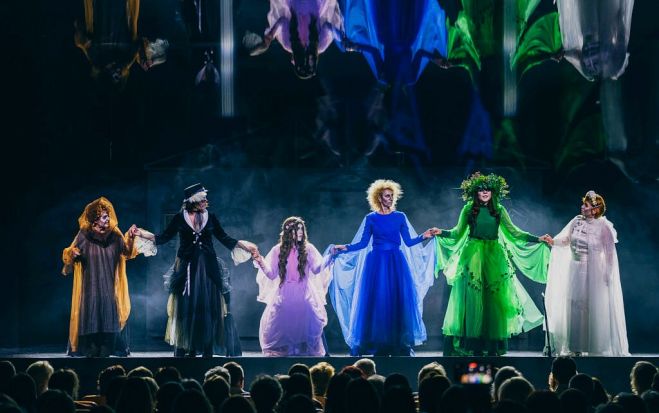 29.XI Siguldas Tautas teātra izrāde &quot;Mīlestība un dzīve&quot; Siguldā