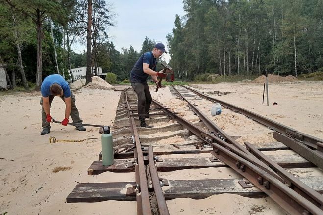 16.XI Bānīša depo pārmijkopas pārbūves talka Baložos