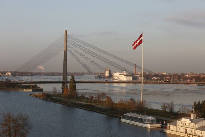 AB dambis. Foto: LETA; Una Griškeviča