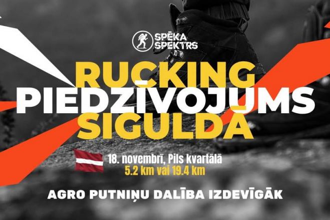 18.XI Rucking piedzīvojums Siguldā
