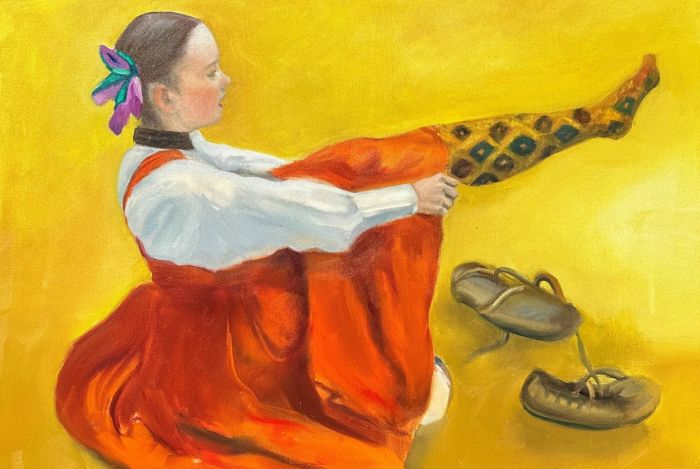 10.I Laurencijas Sazones gleznu izstādes "Gleznu duets" atklāšana Piņķos