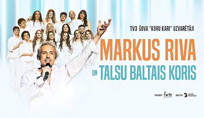 21.IX Markus Riva un Talsu baltais koris koncertā Ulbrokā