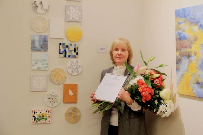 Rita Adumāne tēlotājmākslas studiju "SidrabOta" vada kopš 2006. gada. Foto - no personīgā arhīva
