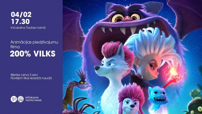 4.II Animācijas filma "200% vilks" Inčukalnā