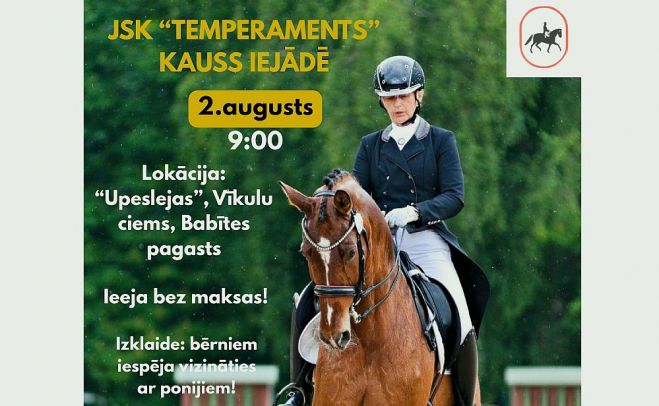 2.VIII Mārupes novada JSK "Temperaments" kauss iejādē Vīkuļos